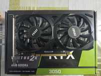 Продам RTX 3050 6gb