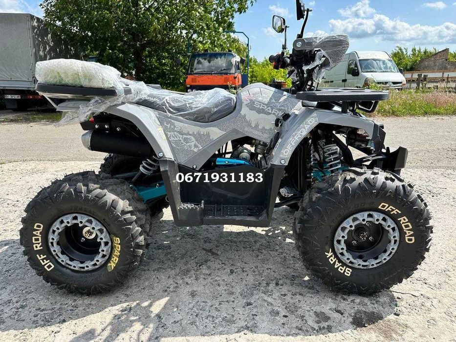 Квадроцикл Spark 125-8 БЕЗКОШТОВНА адресна доставка по Україні Кредит