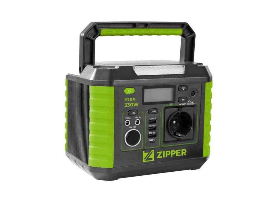 Портативна зарядна станція Zipper ZI-PS330 (Екофлоу) пауербанк зарядка