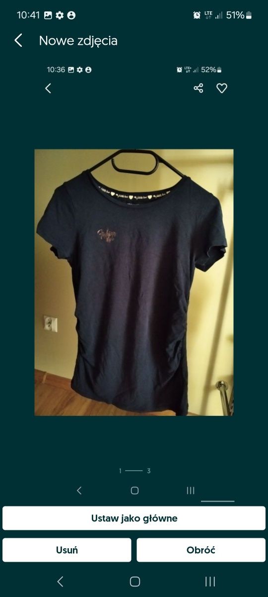 Spodnie ciążowe , tshirt, koszula