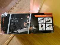Conjunto de Alteres 4 em 1 lacrado para exercícios físicos