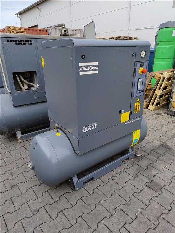 SPRAWNA!!! Sprężarka ATLAS COPCO GX11P 270L, 11kW, 1,43m3/min, S015319