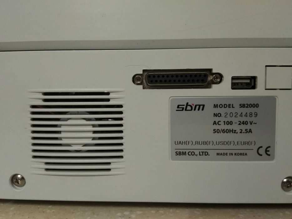 Лічильник сортувальник Счетчик сортировщик банкнот SBM SB2000