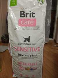 Сухий корм для собак риба комахи Brit Care Sensitive Insect Fish 14кг