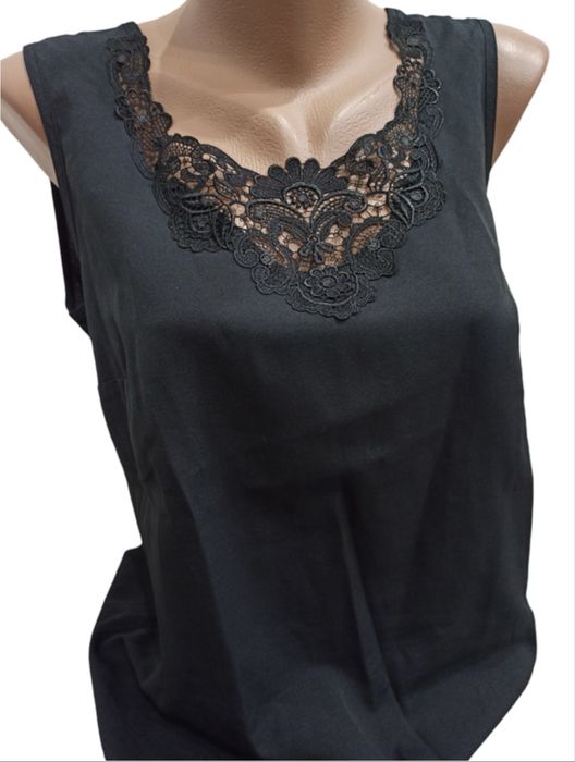 Майка с ажурной вставкой vogelsang