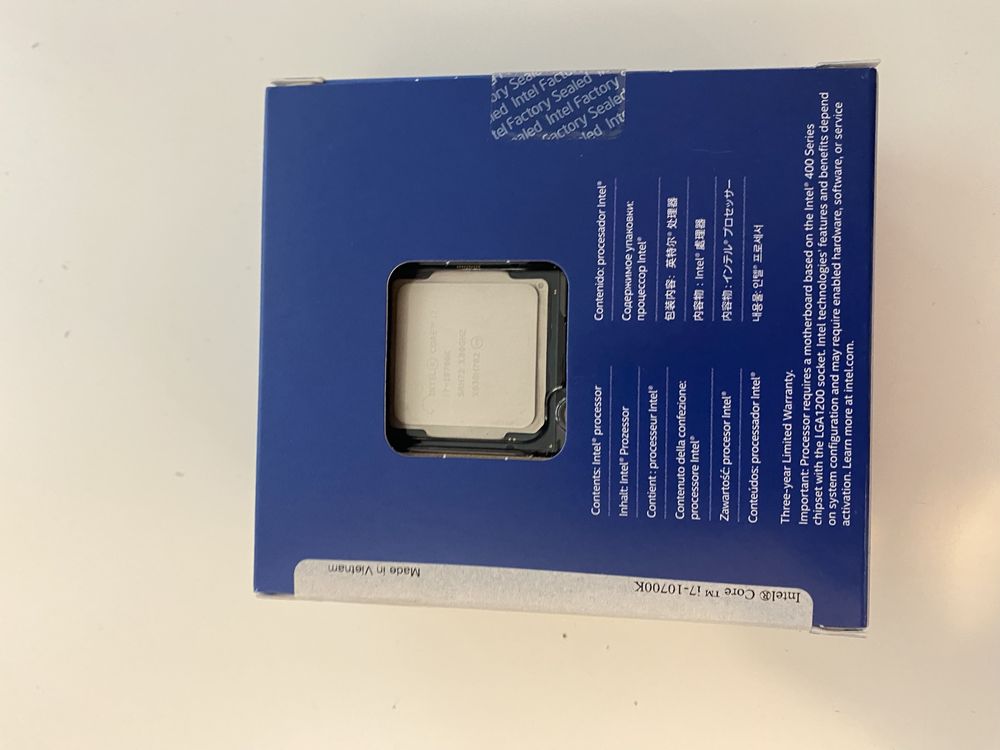 Intel Core i7-10700K – IGŁA! 8C/16T, 5.1GHz, LGA1200 Gaming Wydajny