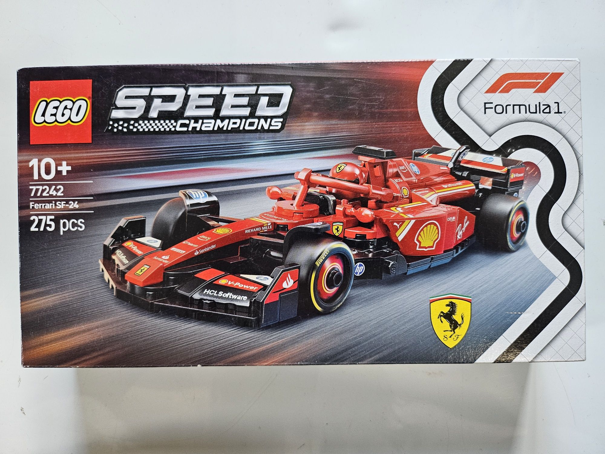Zestaw LEGO 77242 Speed Champions Bolid F1 Ferrari SF-24