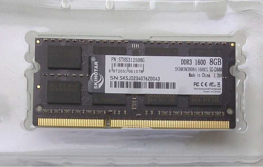 SO-DIMM DDR3L-1600 8 Gb