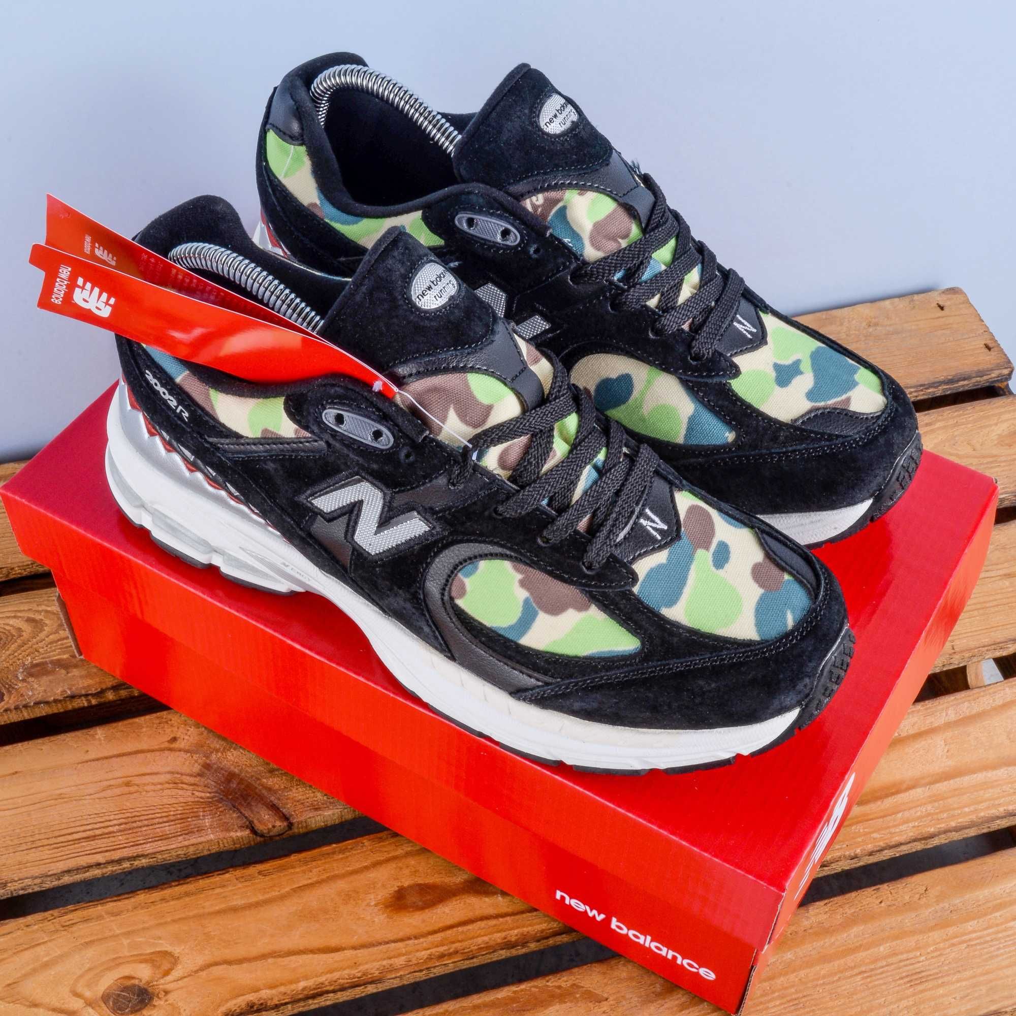 (1869) Чоловічі Кросівки New Balance 2002R чорні (41-46)