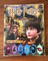 Anos 90 - Caderneta de cromos Panini - Harry Potter (Concluida em 82%)