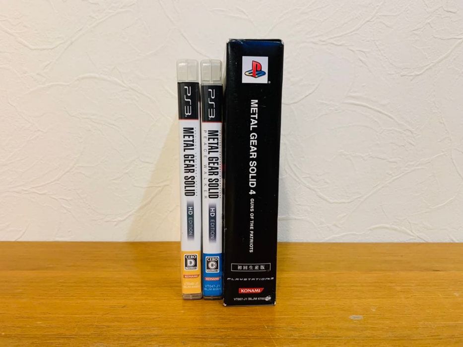 Metal Gear Solid 4 Limited Edition + HD collection MGS PS3 unikat