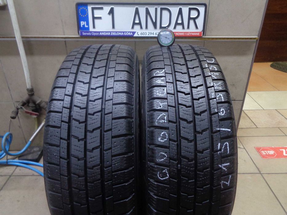 2szt. 215/65R15C GOODYEAR Cargo UltraGrip - BUS - Opony Zimowe - Ładne