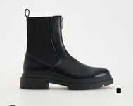 Nowe Buty Reserved z suwakiem botki ze skarpetą,glany sztyblety roz,40