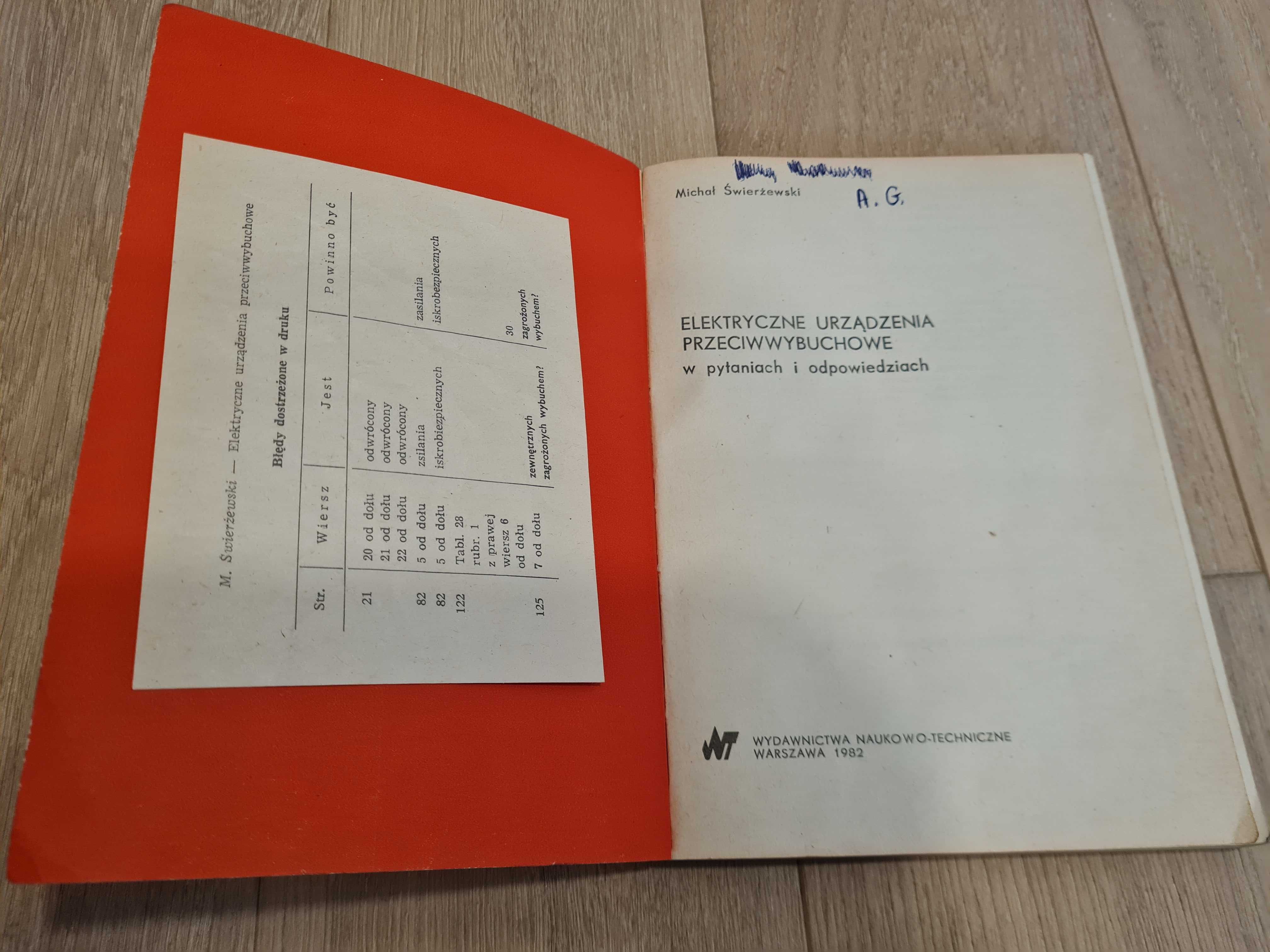 M. Świerżewski "Elektryczne urządzenia przeciwwybuchowe"