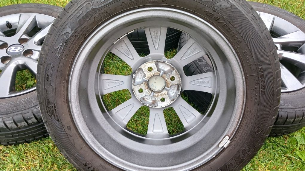 Оригінальні диски титани Hyundai i10 i20 4/100 R15
