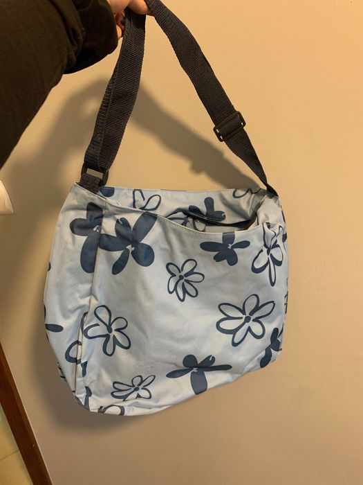 torba wakacyjna w kwiatki