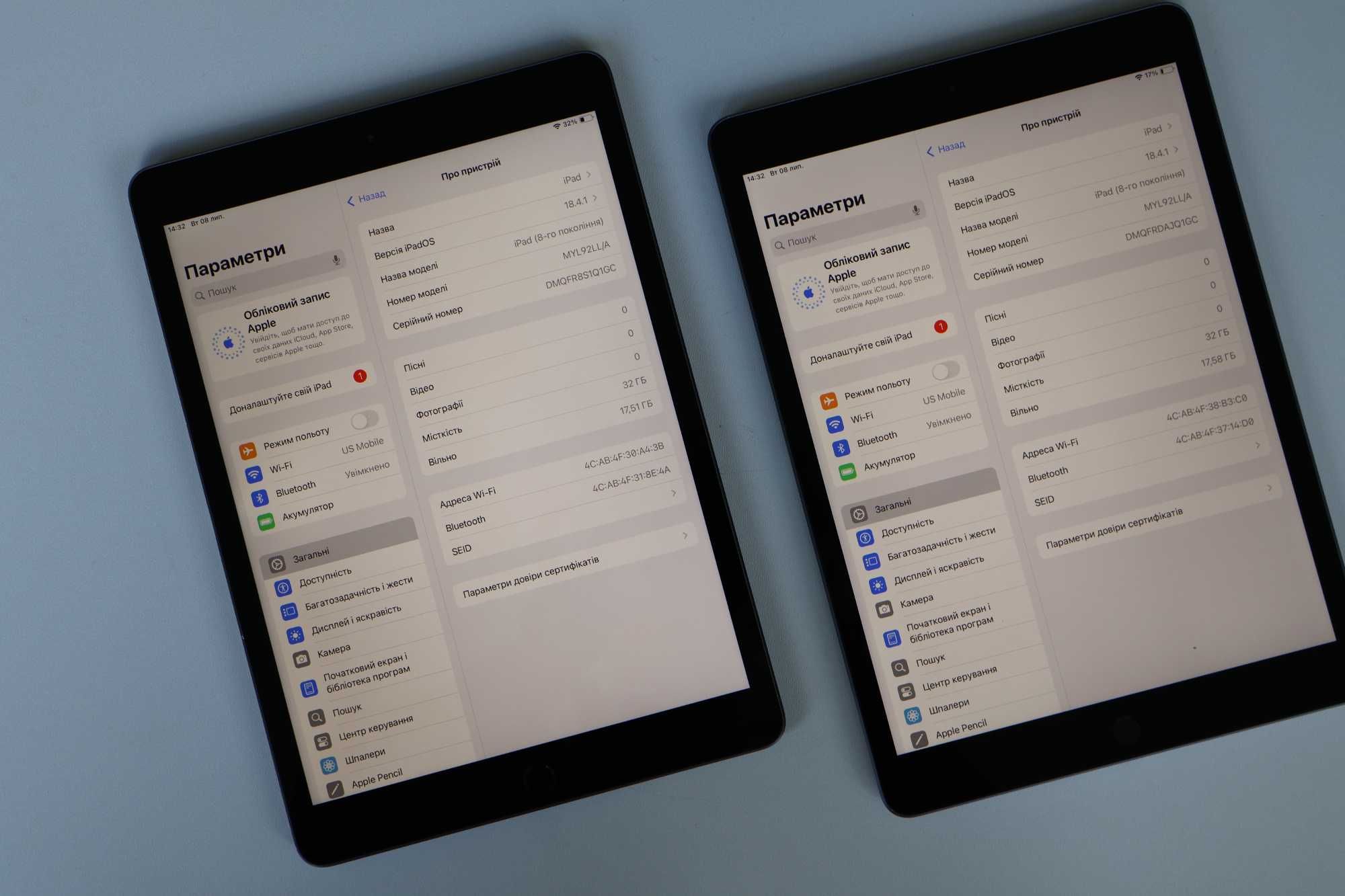 Apple iPad 10.2 2020 (8-Gen) 32Gb Space Gray A2270 Wi-Fi Оригінал!