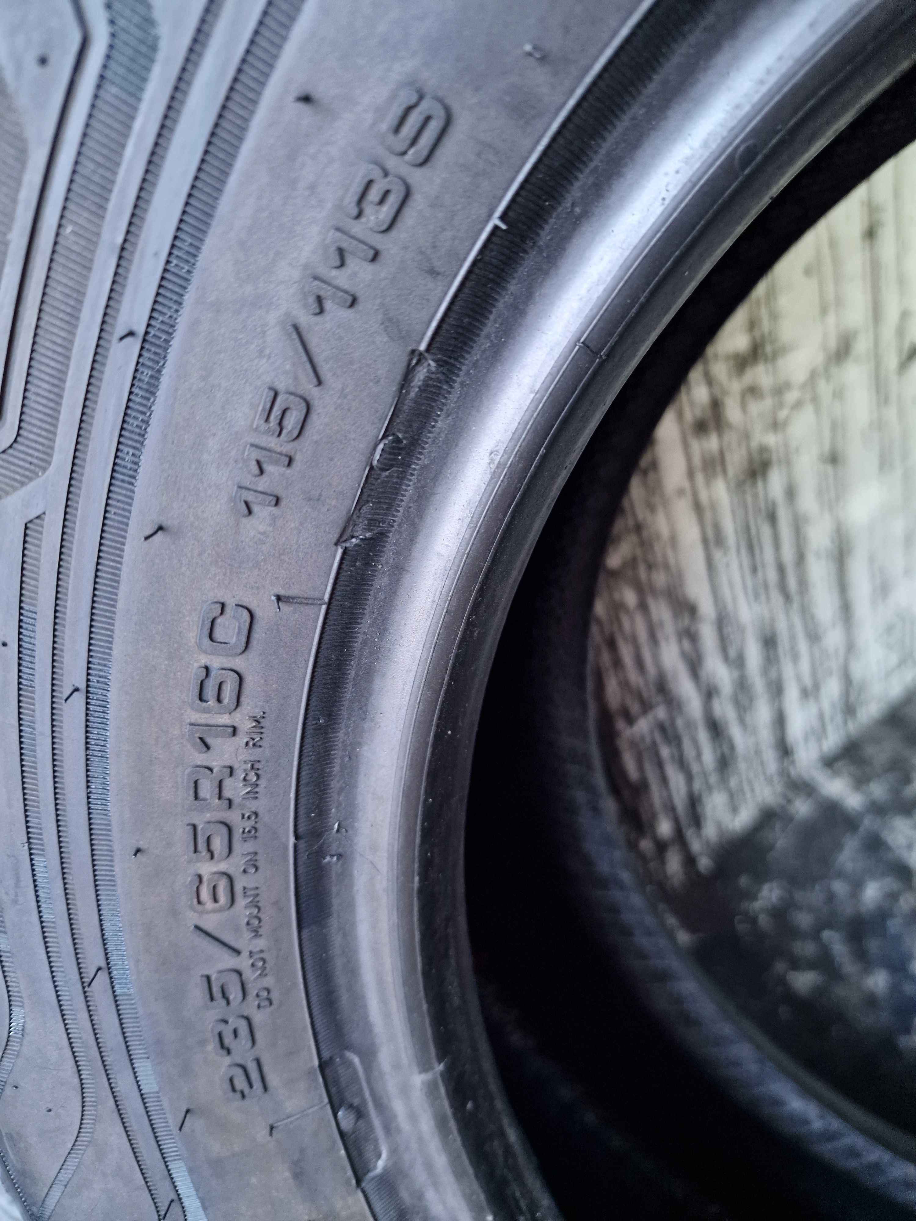 Sprzedam oponę 235/65 16" C Goodyear Vector 4 Seasons Cargo 7,5mm 22r