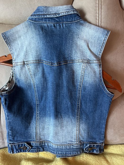 Жилетка джинсова жіноча