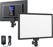 Lampa wideo LED ze statywem biurkowym 2 szt