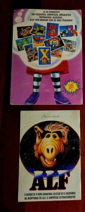 Cadernetas cromos Família Robinson Marretinhas Impala