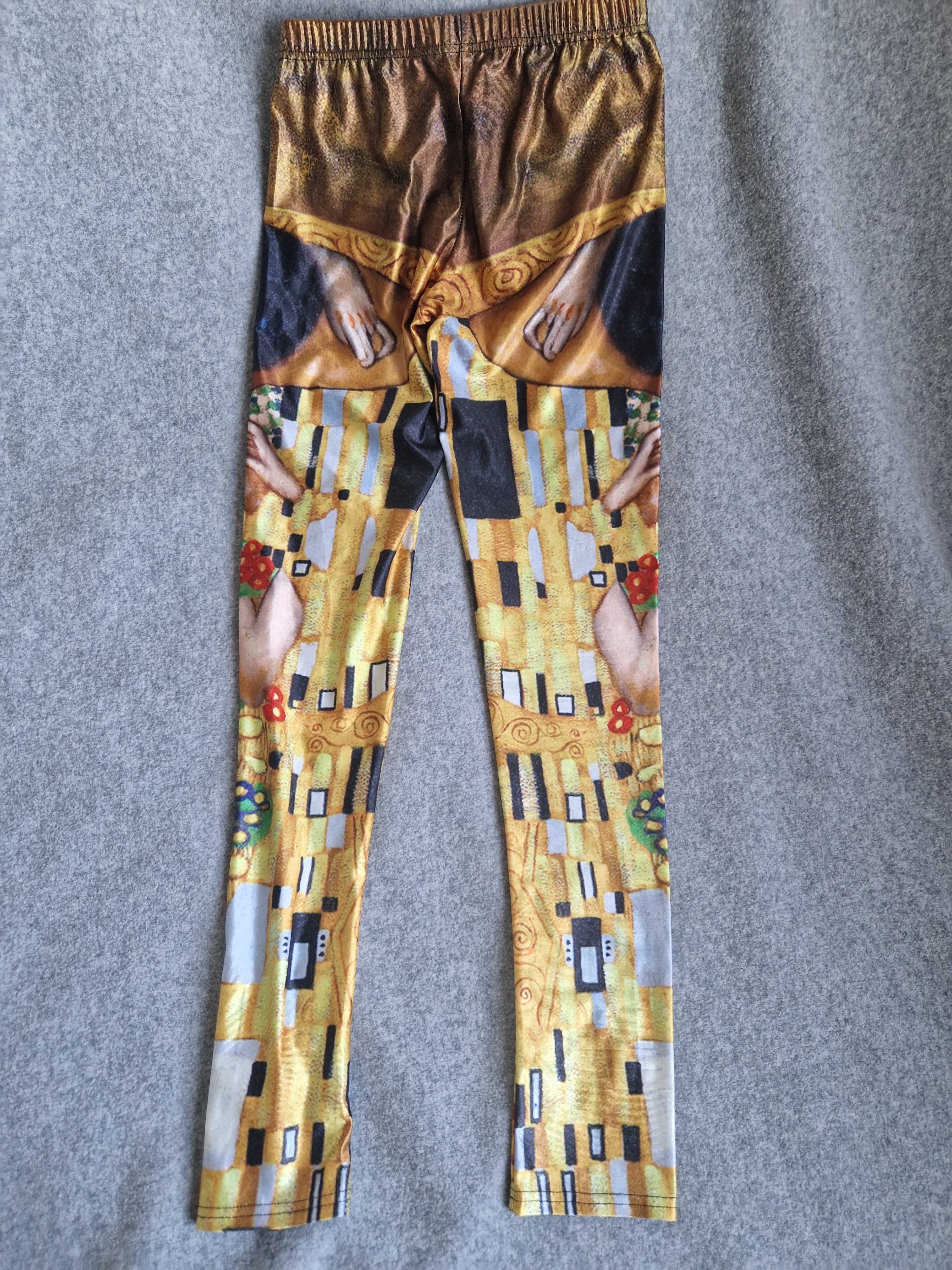 Legginsy Gustav Klimt pocałunek