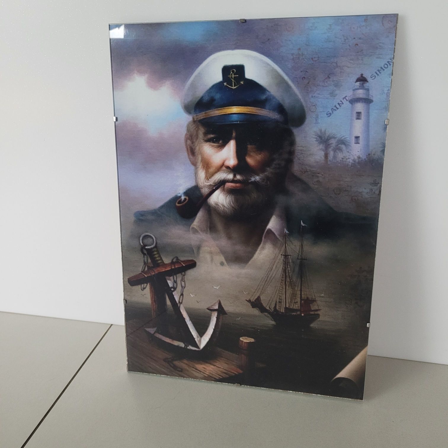 Obraz żeglarski Kapitan