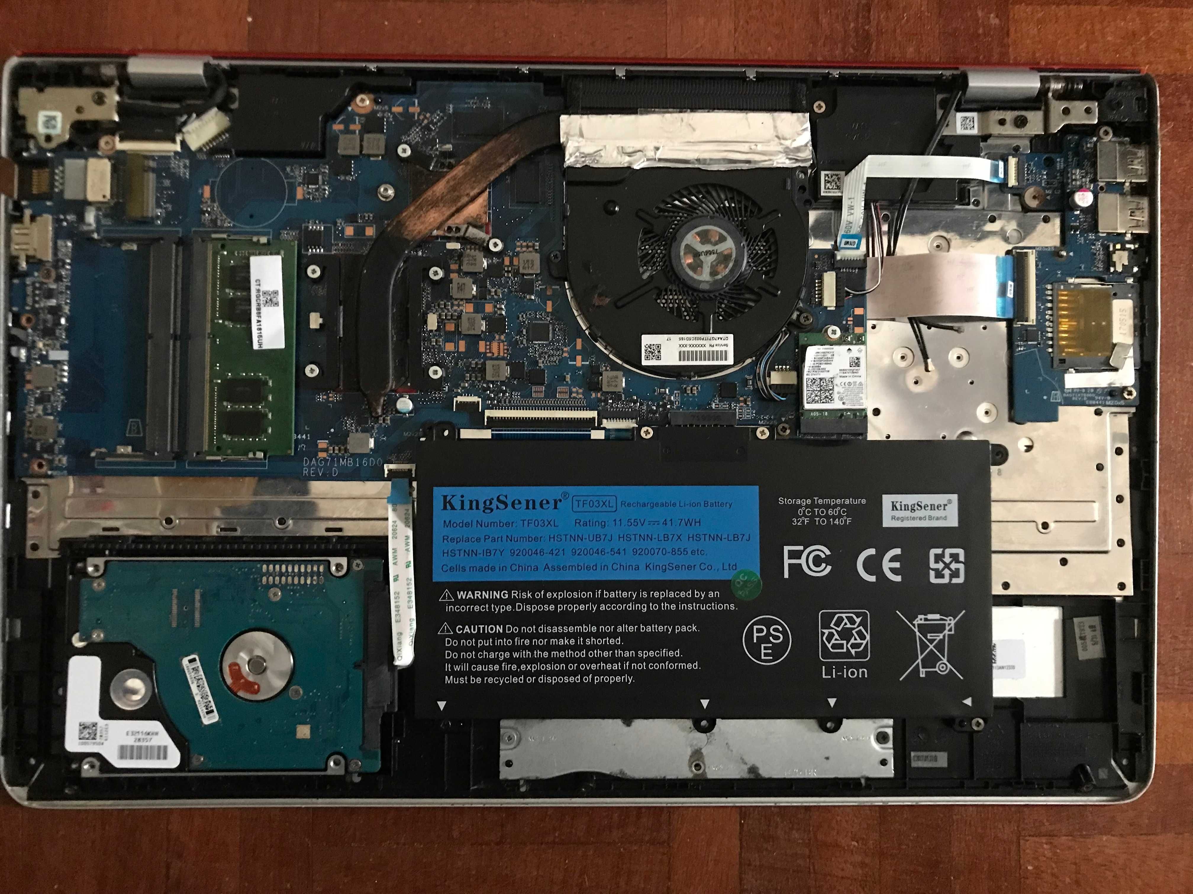 Motherboard HP 15 CC501NP