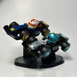 Podwójny Stojak na LEGO 71049 Kolekcjonerskie mini bolidy F1