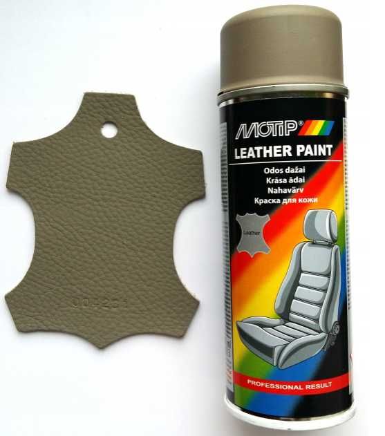 Фарби для шкіри Motip Leather Paint 200/400мл (Кермо, сидіння авто)