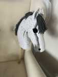 Hobby horse jak fiński / finland / koń konik na kiju Siwy / Biały