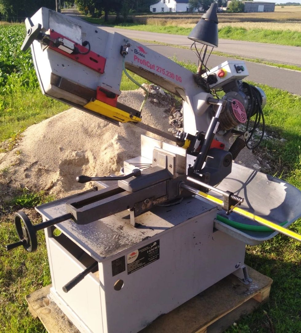 Piła taśmowa do metalu Knuth Bomar Bianco tarczowa wolnoobrotowa