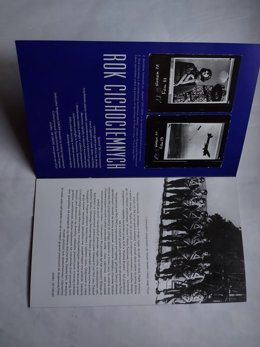 Piękny folder ze znaczkiem oraz kopertą okolicznościową - Cichociemni