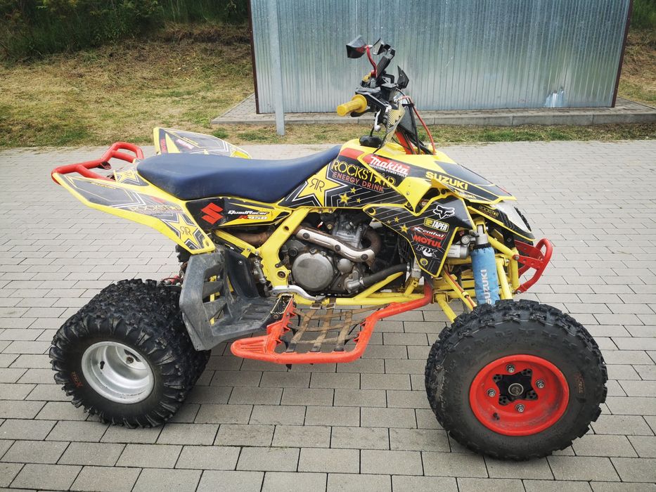 Suzuki ltr 450 po remoncie silnika