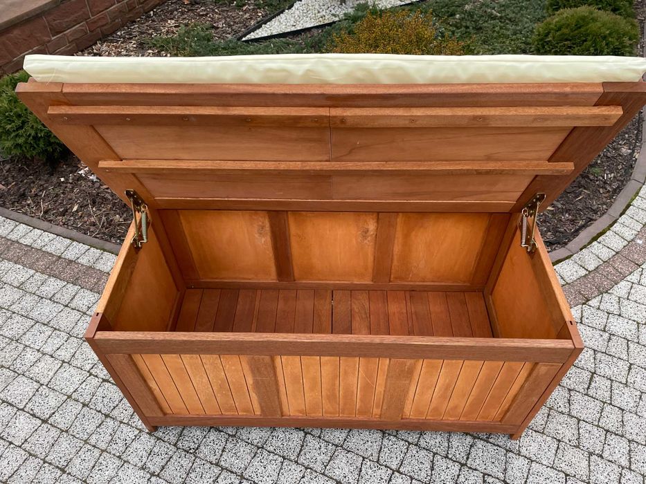 Skrzynia ogrodowa kufer siedzisko 220L