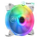 Кулер JWH-4D RGB EZF12025 White/система повітряного охолодження для ПК