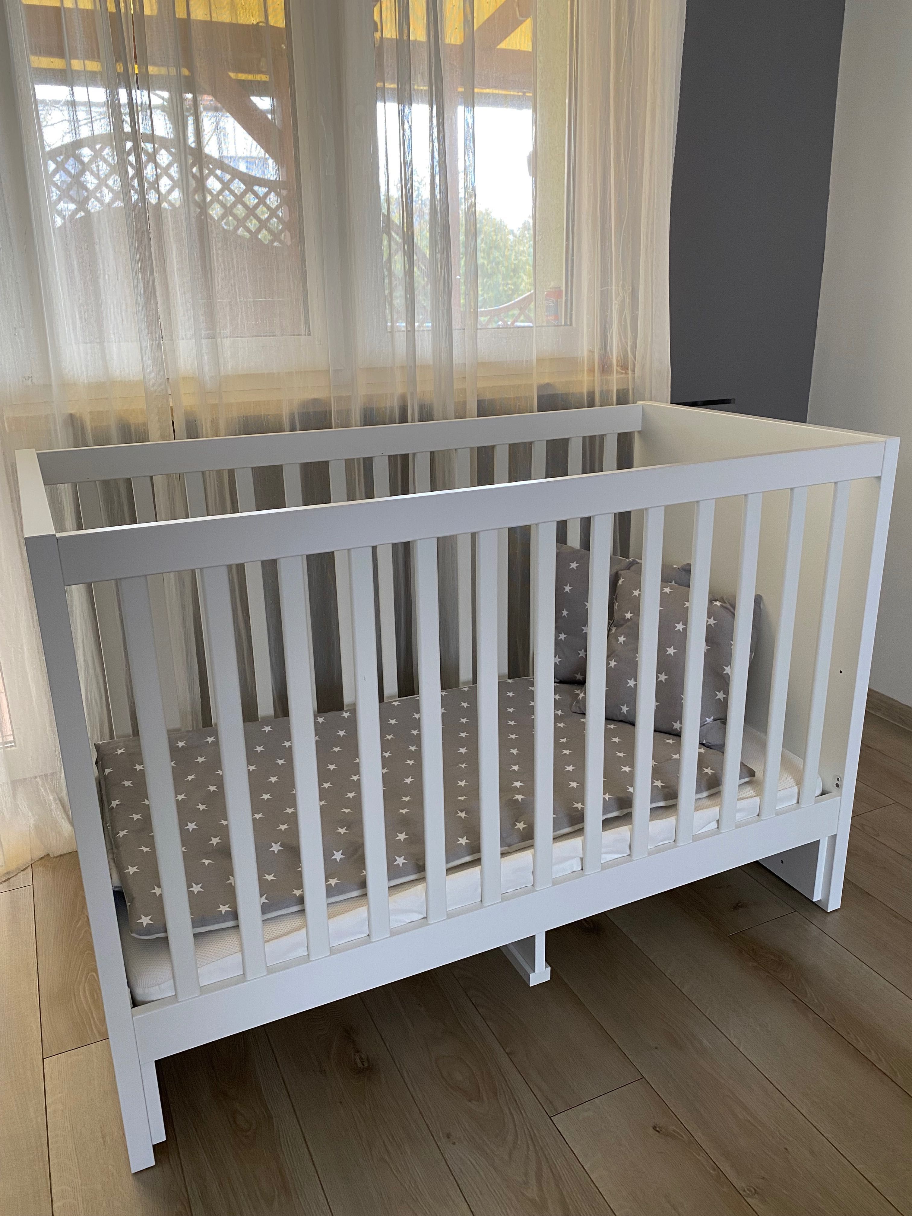 Łóżeczko dziecięce STUVA 60x120 + materac