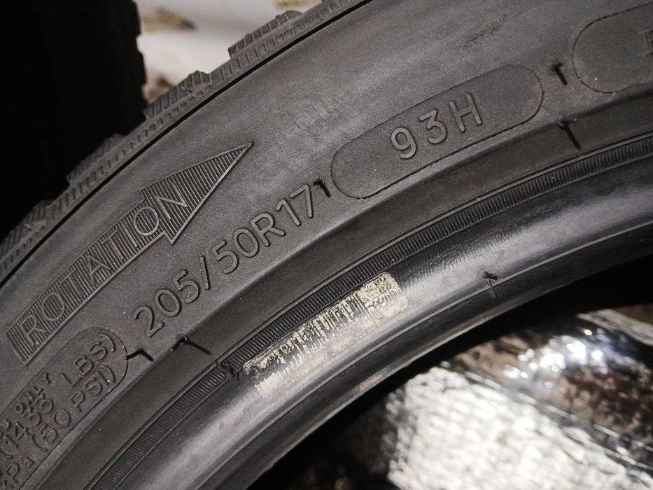 *Шини Michelin 205/50R17. 4шт. Зима 2023р (0663)