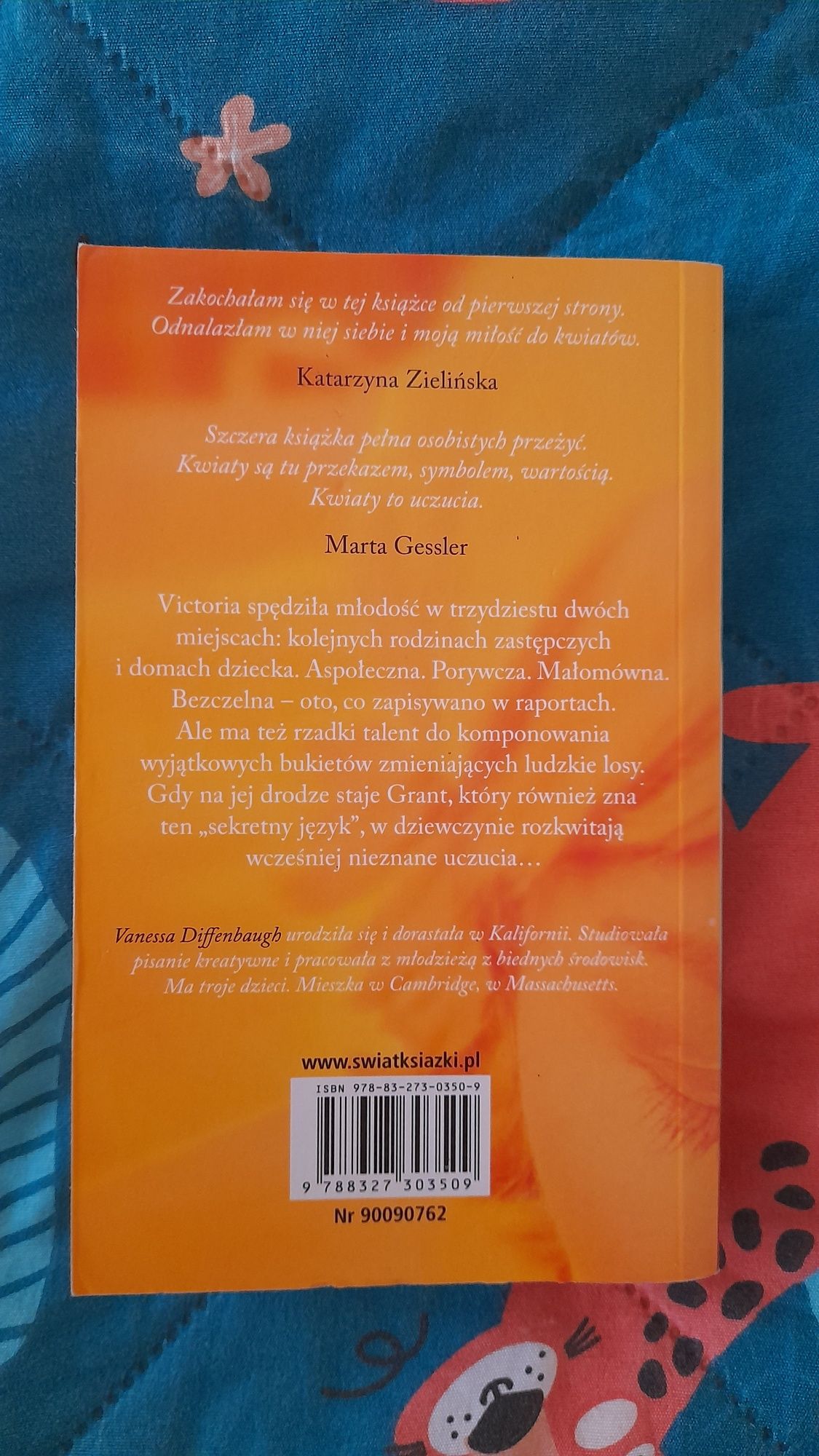 Książka "Sekretny język kwiatów" Vanessa Diffenbaugh