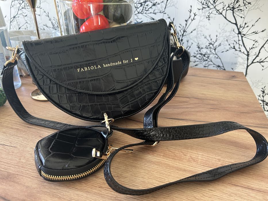 Toreba Fabiola Freya S czarny croco mat
