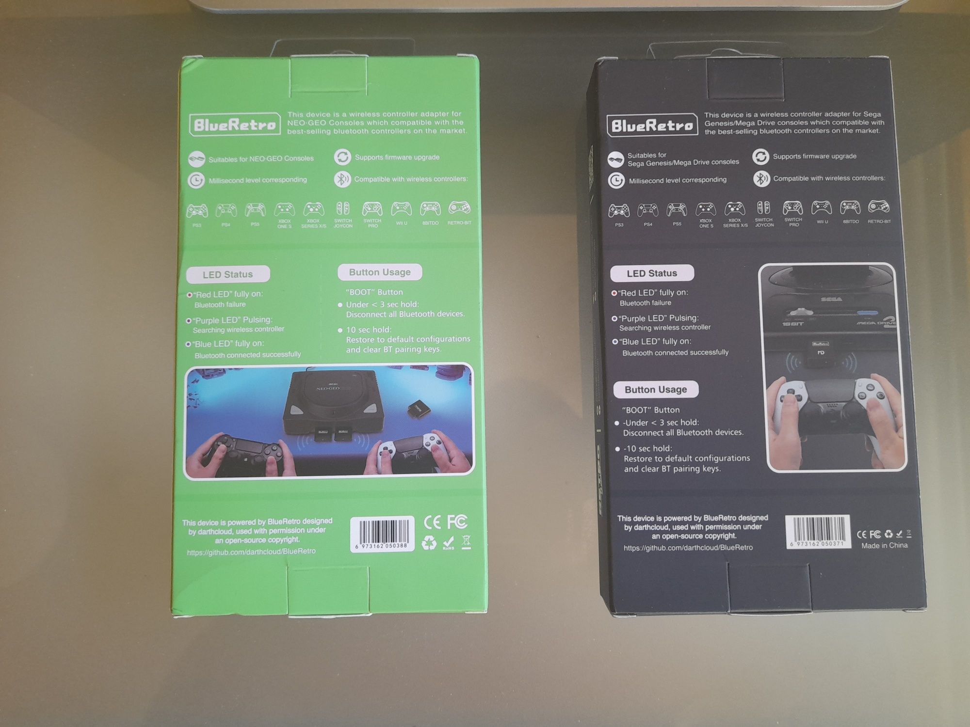 MegaDrive e NeoGeo - BlueRetros
