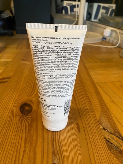 LATOPIC Krem Emulsja Do Ciała probiotyczna 200 ml