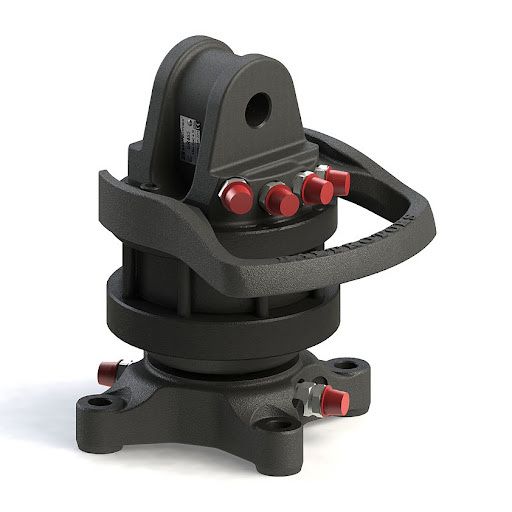 Zestaw Rotator + chwytak do Drewna BMF 0.24 135cm Przyczepa Leśna BMF