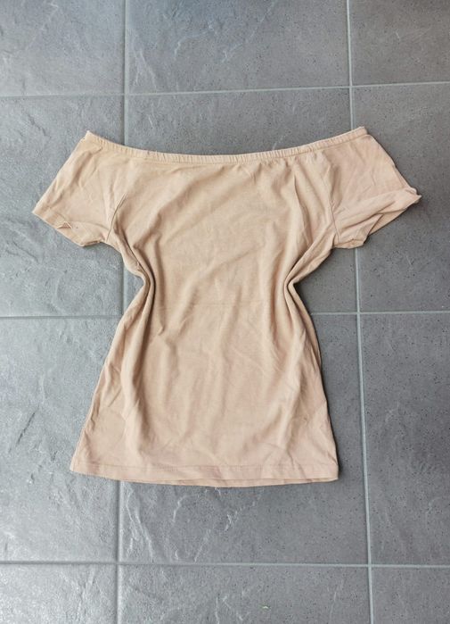 Bluzka koszulka odkryte ramiona XS 34 Sinsay