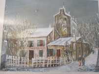 Quadro Maurice Utrillo Rep Alta Qualidade "Cabaret du Lapin Agile" XIX