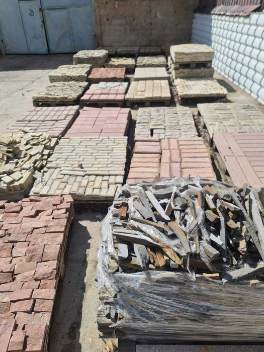 Остатки  природного облицовочного камня. Недорого