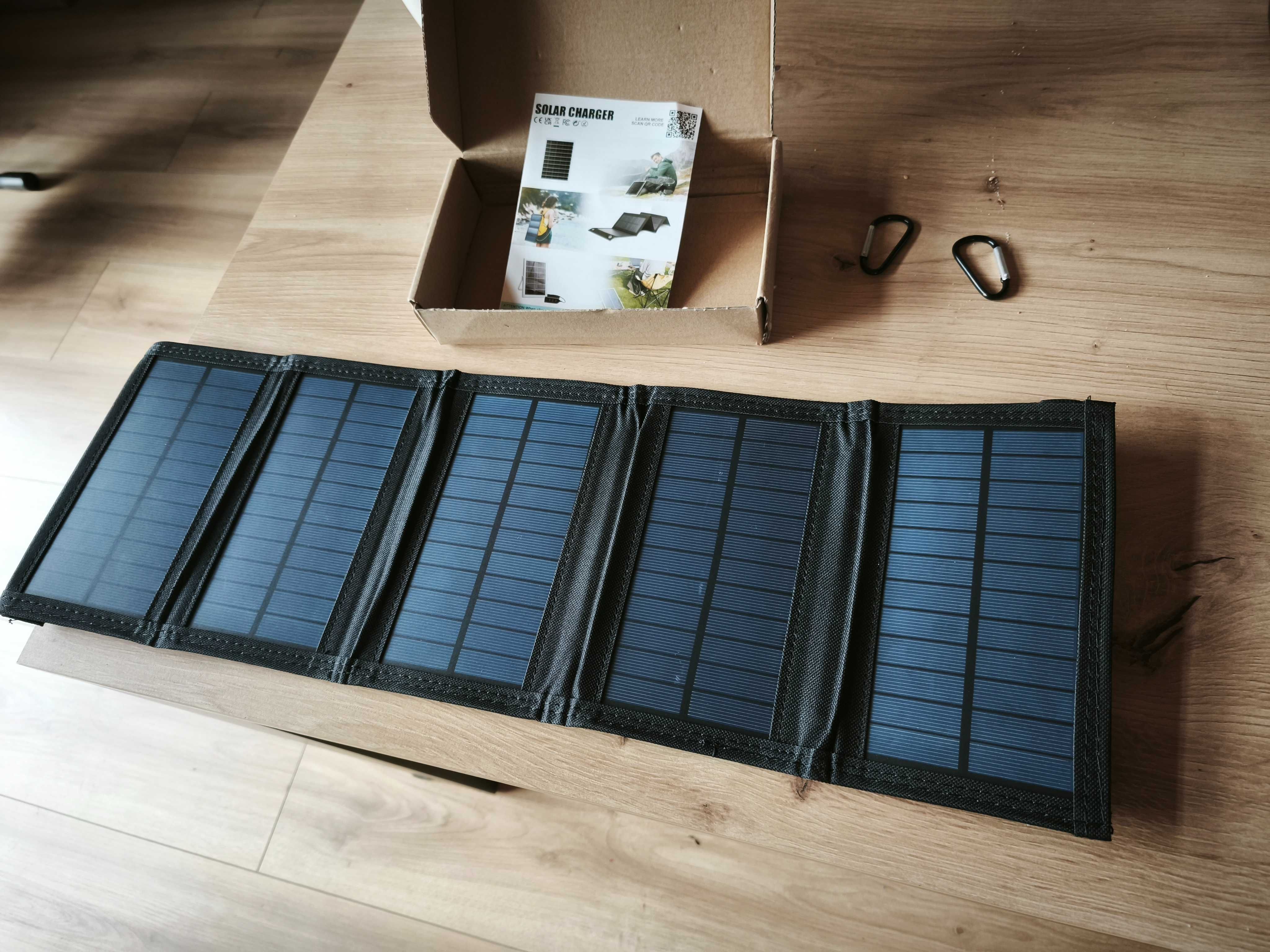 Panel fotowoltaiczny USB  A/C ładowarka do telefonów i innych urządzeń
