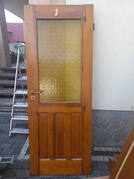 Drzwi drewniane - skrzydło
