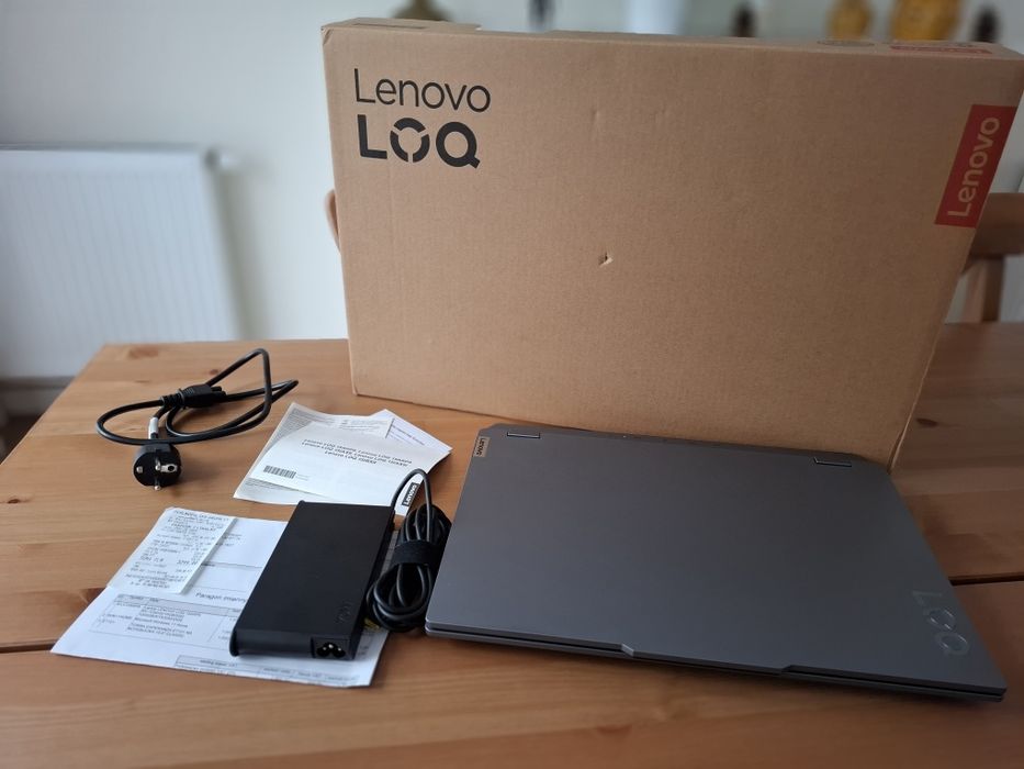 Lenovo LOQ Ryzen 5 7235HS, RTX 3050 6GB VRAM, 16GB RAM, 1TB, jak nowy!