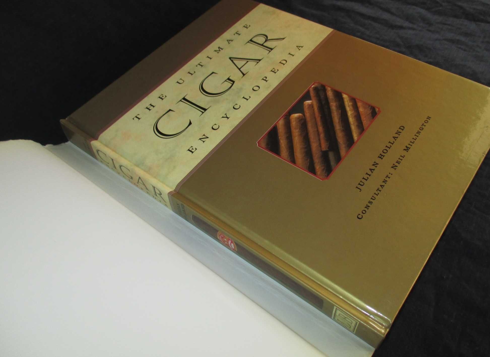 Livro The Ultimate Cigar Encyclopedia Julian Holland